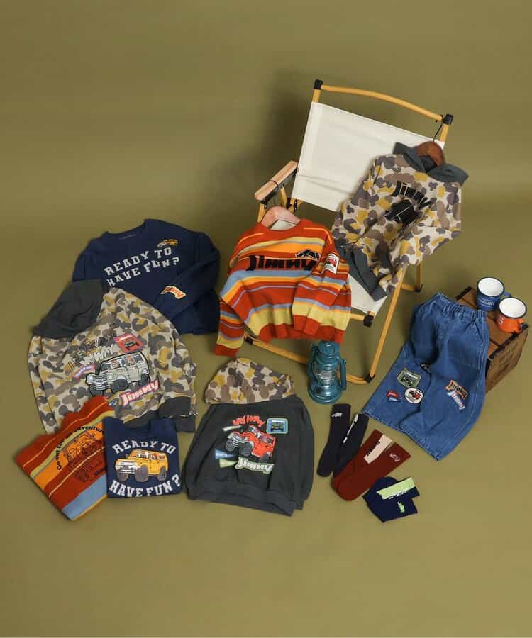 日本童裝 BREEZE x Jimny 衛衣 80-140cm 親子裝 男童款/女童款 冬季 TOPS