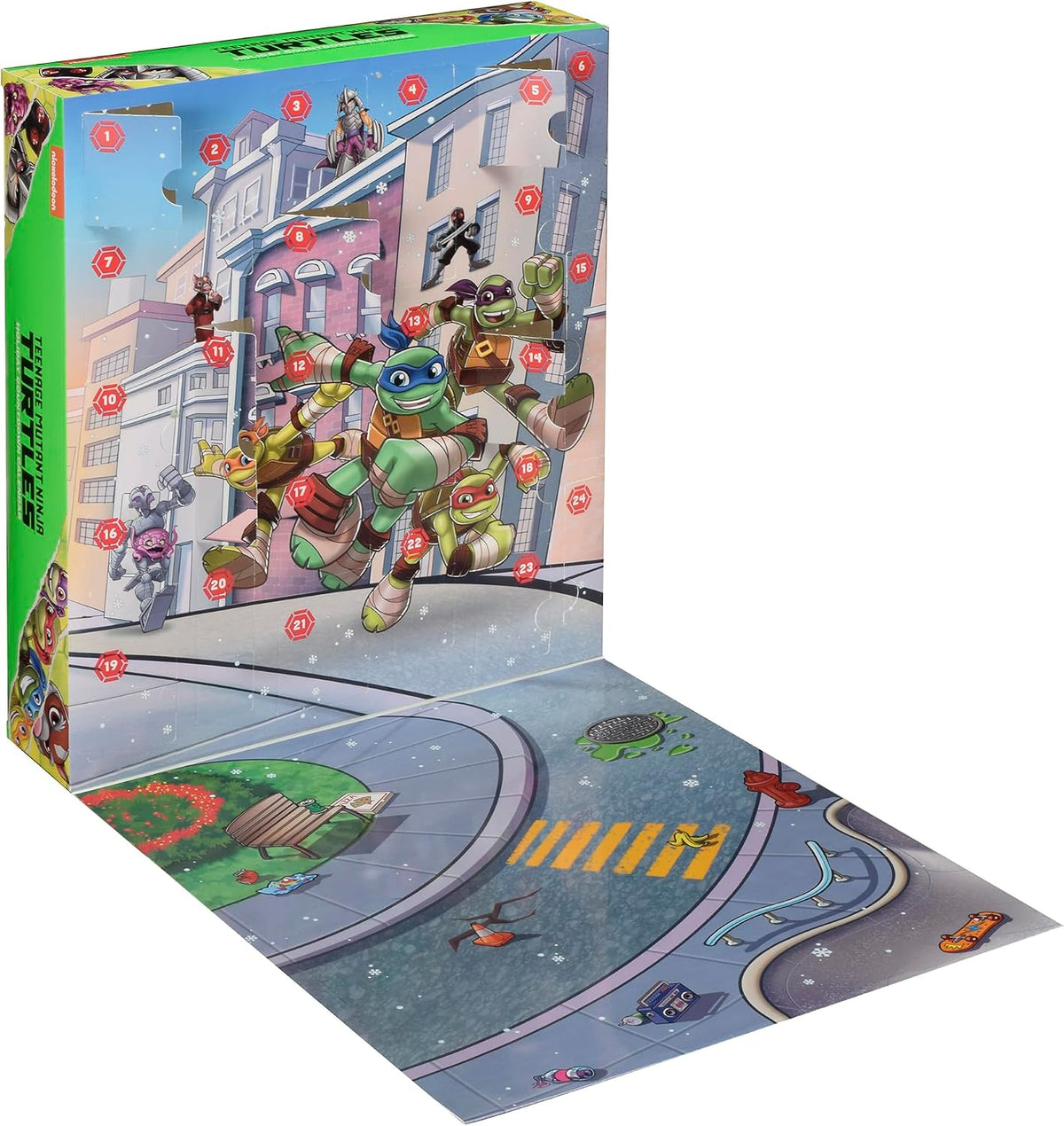 日英美直送 Teenage Mutant Ninja Turtles Advent Calendar 聖誕倒數日曆 兒童款 聖誕快樂特輯 不參與$900免運 滿$900可加$25免運到順豐站/智能櫃 Christmas Advent Calendars 2026
