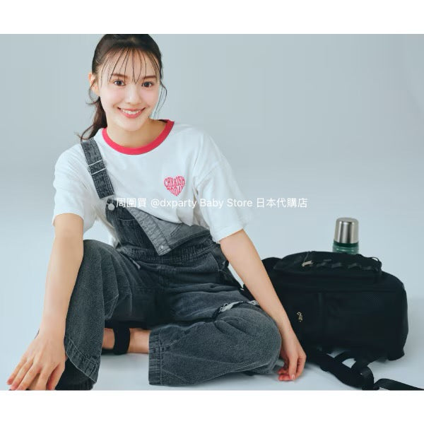 Lovetoxic Japanese children's clothing heart-shaped letter print top 140-170cm girls summer TOPS
