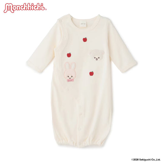 日本童裝 pe#main x Monchhichi 2Way 連衣 50-70cm 男童款/女童款 初生嬰兒 秋季 Jumpsuit