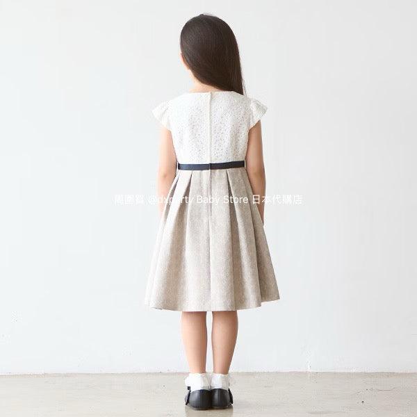Japanese children's clothing pe#main dress two-piece suit 110-130cm girls summer dress outerwear interview / banquet / performance