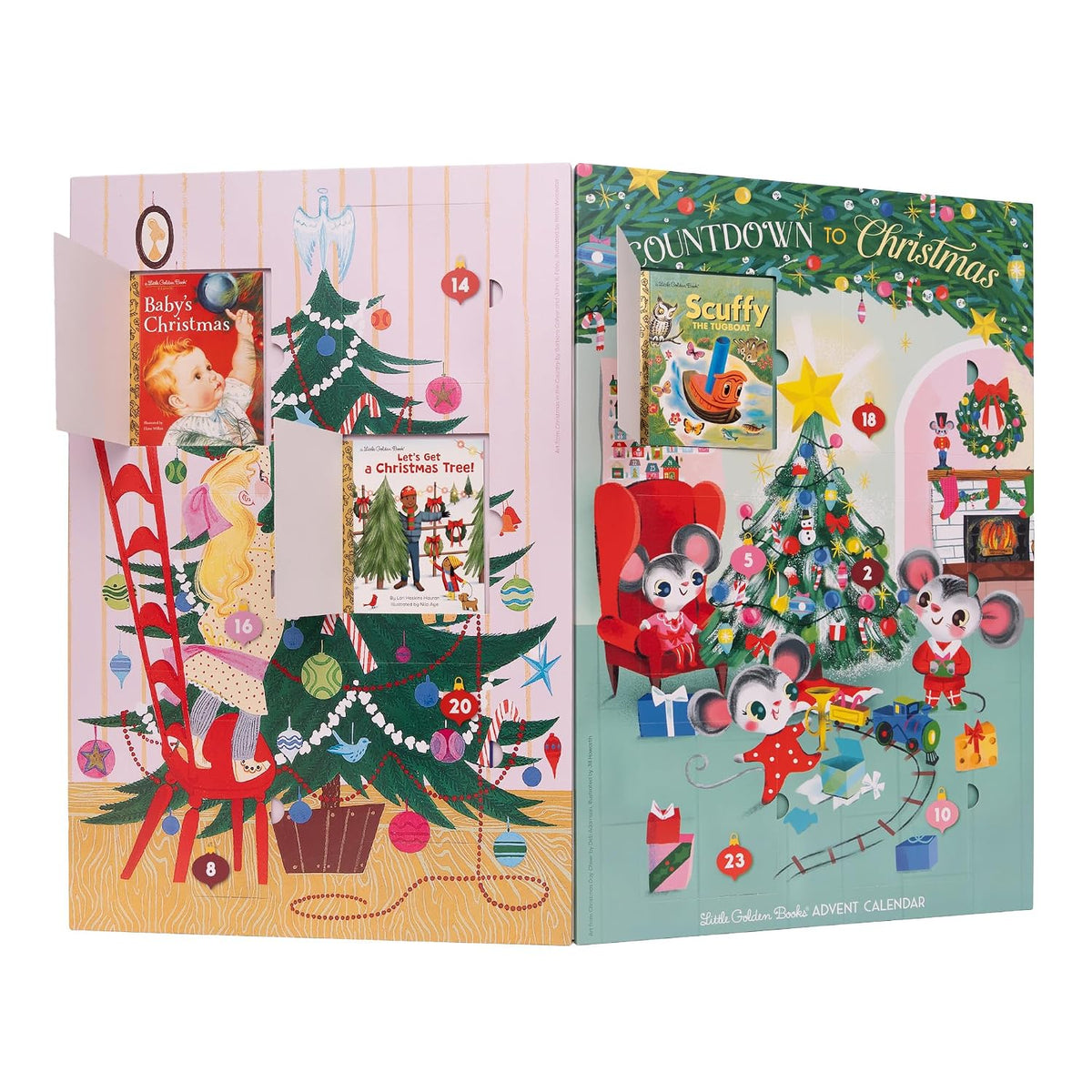 日英美直送 Little Golden Books Advent Calendar 聖誕倒數日曆 兒童款 聖誕快樂特輯 不參與$900免運 滿$900可加$25免運到順豐站/智能櫃 Christmas Advent Calendars 2026