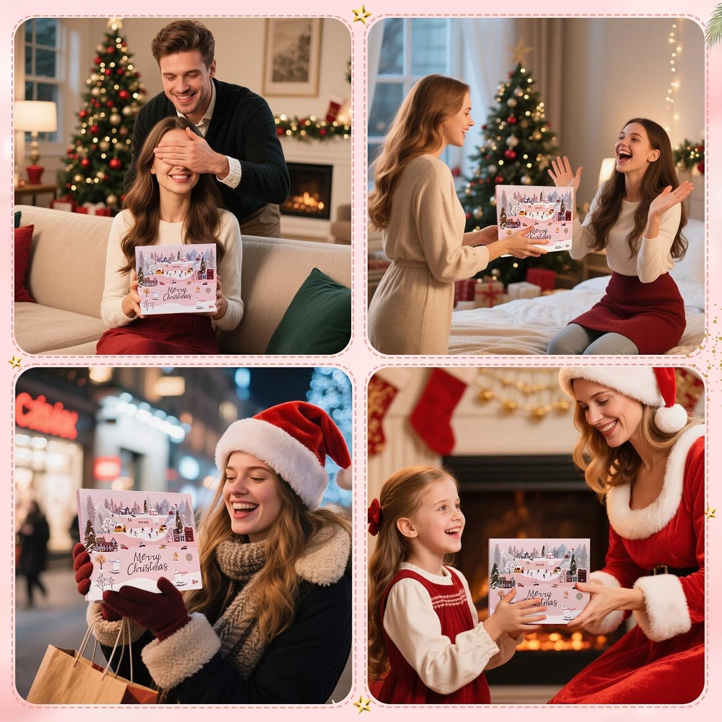 英美直送 DIY Jewelry Kit 聖誕倒數日曆 大人款/兒童款 聖誕快樂特輯 聖誕倒數日曆A 不參與$900免運 滿$900可加$25免運 Christmas Advent Calendars 2025