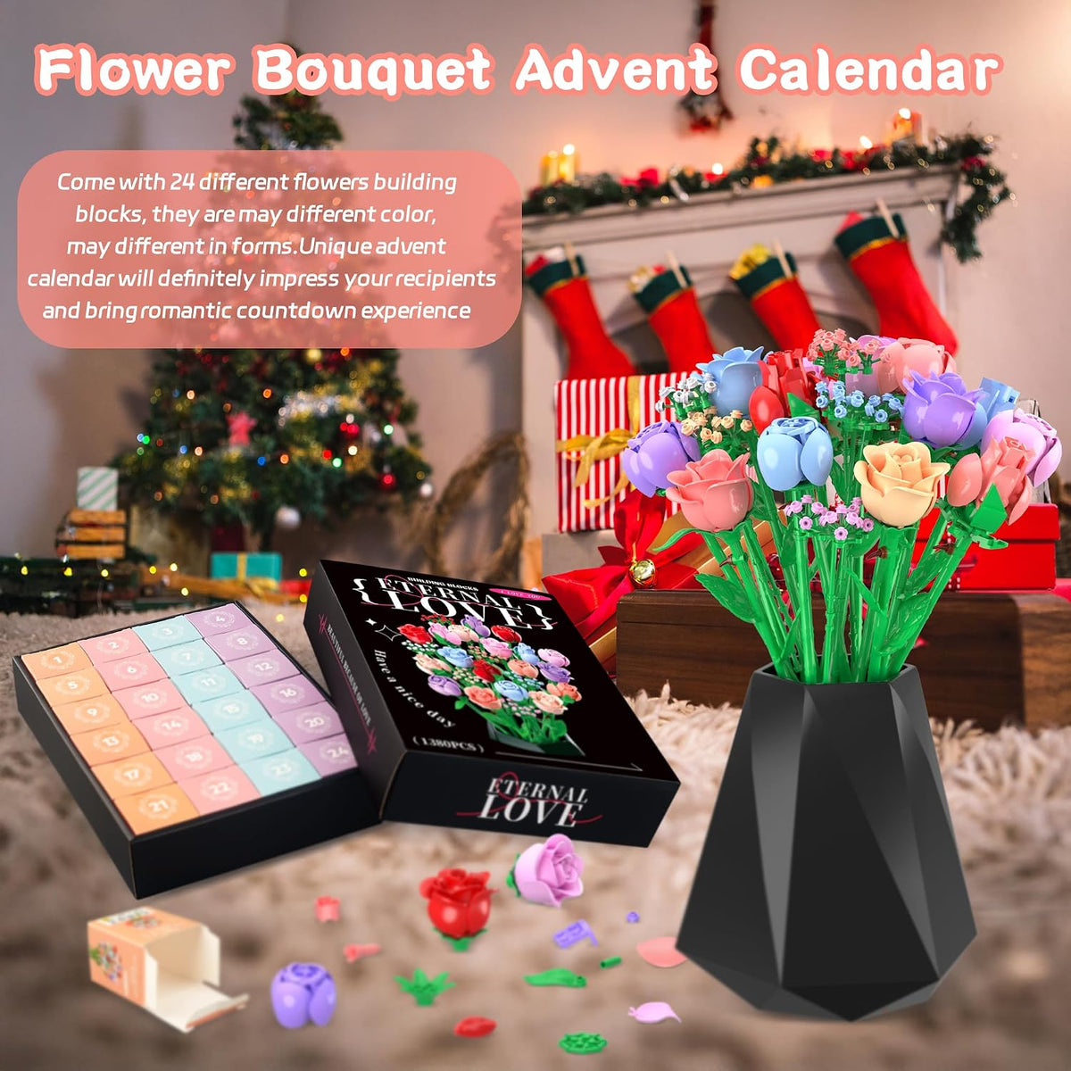 日英美直送 Sopu Flower Advent Calendar 聖誕倒數日曆 大人款/兒童款 聖誕快樂特輯 不參與$900免運 滿$900可加$25免運到順豐站/智能櫃 Christmas Advent Calendars 2026