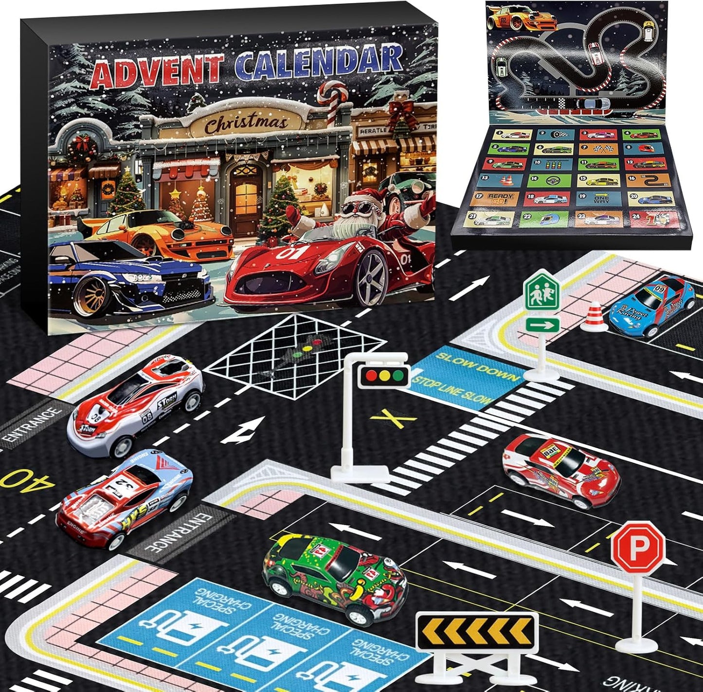 英美直送 Cinrobiye 聖誕倒數日曆 兒童款 聖誕快樂特輯 聖誕倒數日曆A 不參與$900免運 滿$900可加$25免運 Christmas Advent Calendars 2025