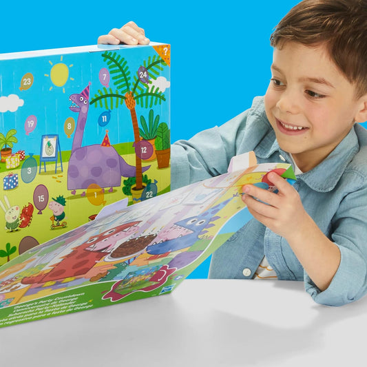 英美直送 PEPPA PIG George's Party 聖誕倒數日曆 兒童款 聖誕快樂特輯 聖誕倒數日曆A 不參與$900免運 滿$900可加$25免運 Christmas Advent Calendars 2025