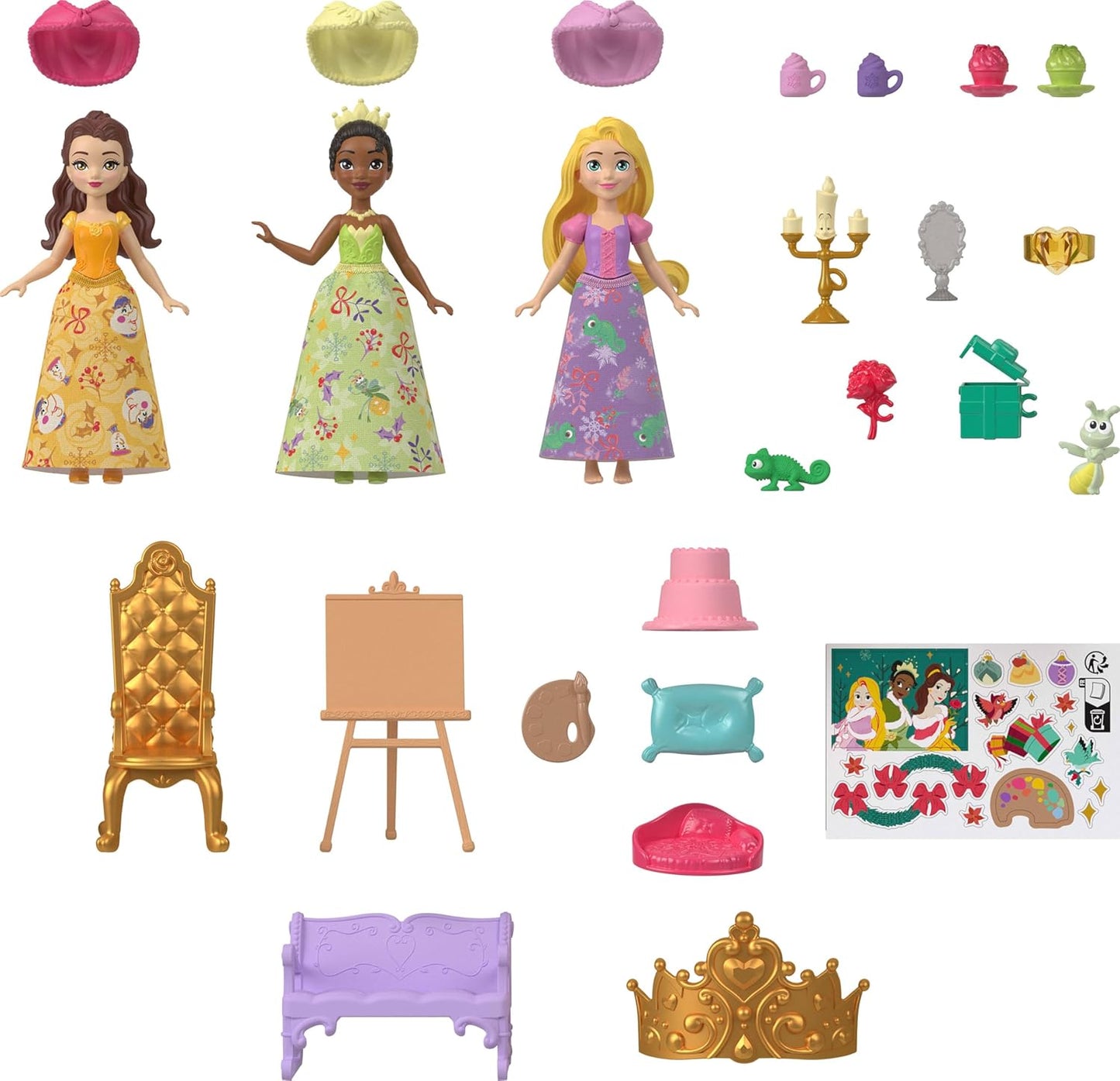 英美直送 DISNEY PRINCESS聖誕倒數日曆 兒童款 聖誕快樂特輯 聖誕倒數日曆 不參與$900免運 滿$900可加$25免運 Christmas Advent Calendars 2025