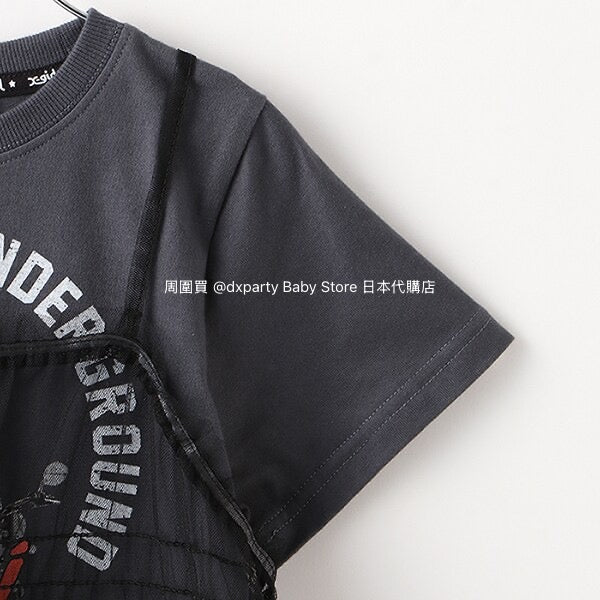 Japanese children's clothing X-girl Stages tulle butt top 90-140cm girls summer TOPS