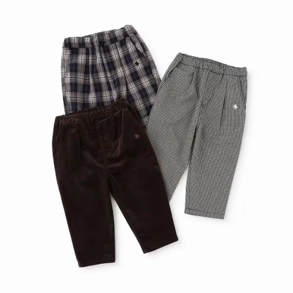 日本童裝 pe#main x【POLO BCS】梭織休閒長褲 80-130cm 男童款 秋季 PANTS