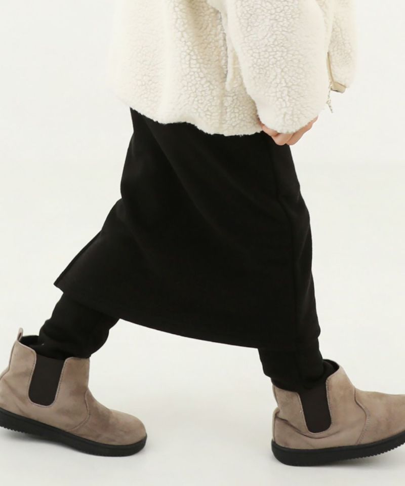 日本童裝 dev!rock 抓毛裙連打底褲 100-160cm 女童款 冬季 SKIRTS PANTS