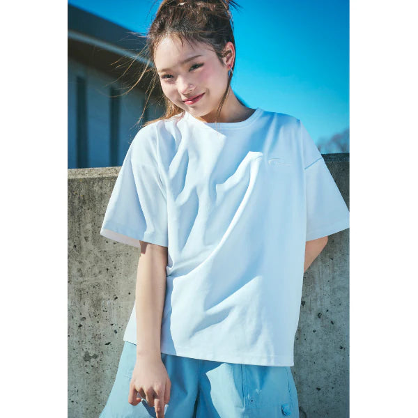 Lovetoxic Japan Children's Clothing Water-Absorbent Quick-Drying UV-Proof Heat-Proofing Simple Top 130-170cm Girls Summer TOPS