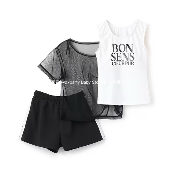 Lovetoxic Swimsuit 3-Piece Set (140-170cm) for Girls: Summer Swimsuit Special