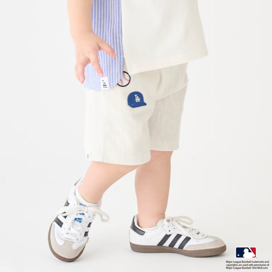日本童裝 pe#main x 【MLB】運動短褲 80-130cm 男童款/女童款 夏季 PANTS
