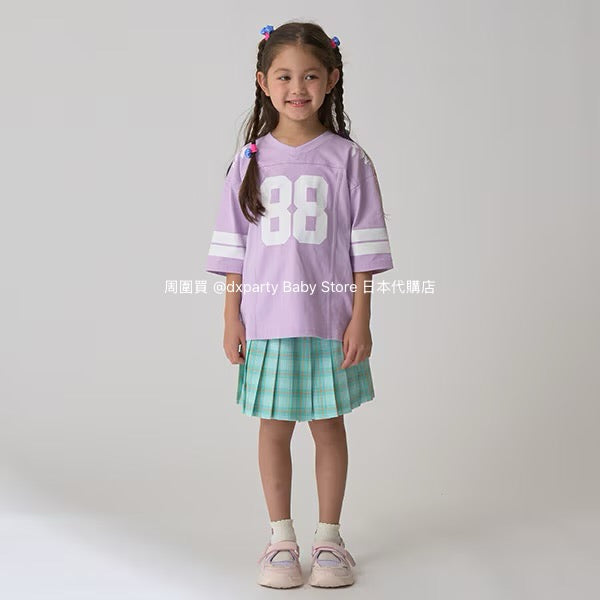 Japanese children's clothing mini #ML anti-fouling series waterproof series sports tops 90-140cm boys'/girls' summer TOPS