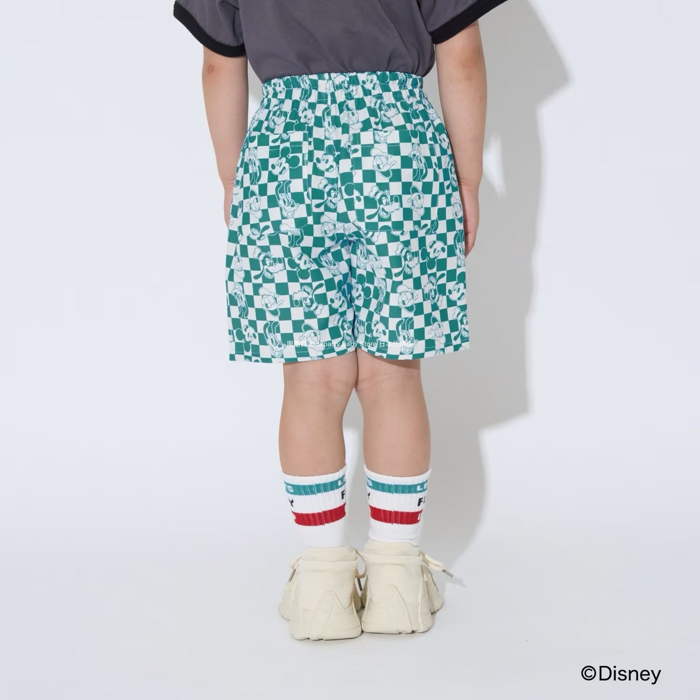 Japanese children's clothing b・R# x Diseny full-print shorts 100-150cm boys'/girls' summer PANTS