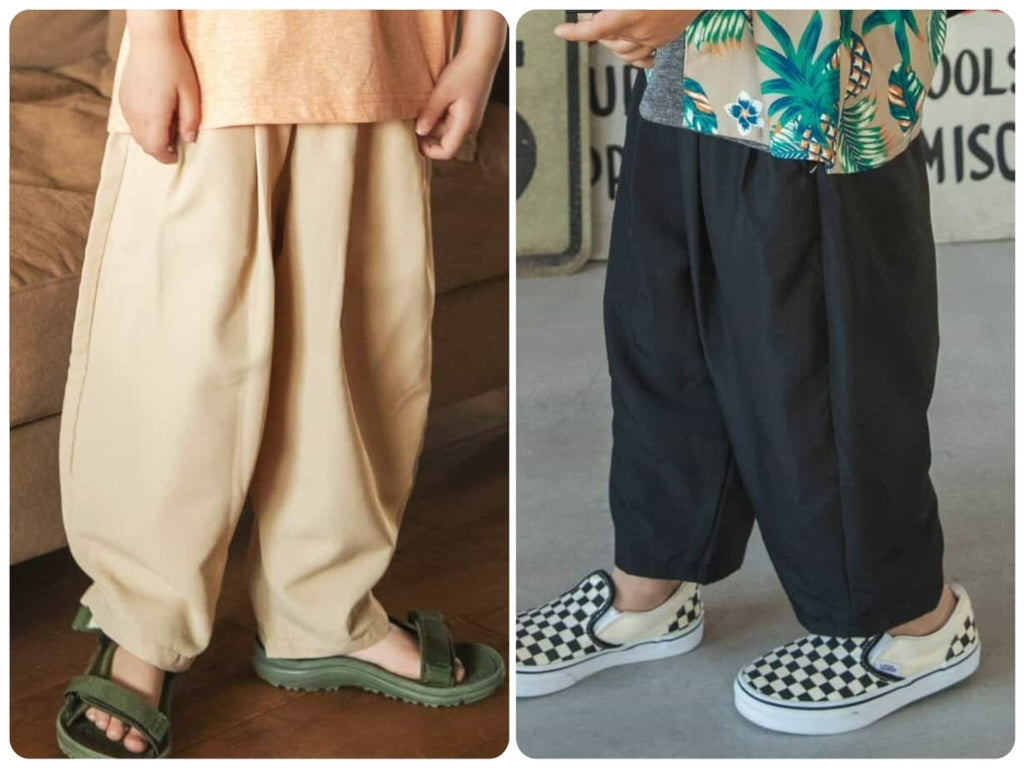Japanese children's clothing BREEZE ultra-light loose trousers 80-140cm boys' summer PANTS