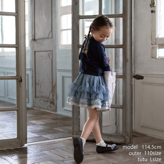 日本童裝 panpantutu 防UV 蝴蝶結外套 80-150cm 女童款 夏季 OUTERWEAR