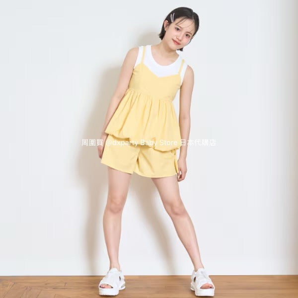 Lovetoxic Japanese children's clothing casual three-piece suit 140-160cm girls summer TOPS PANTS