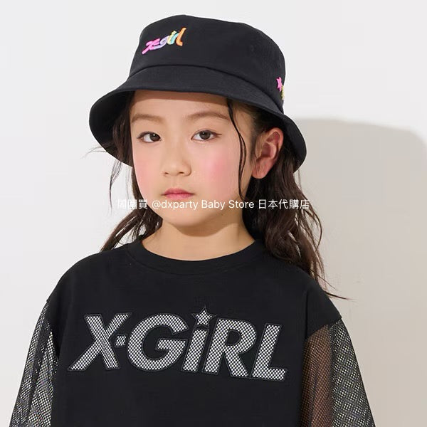 X-girl Stages Bucket Hat 48-56cm (Direct from Japan)