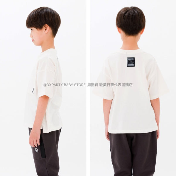 日本童裝 KANGOL 口袋短袖上衣 130-150cm 男童款/女童款 夏季 TOPS