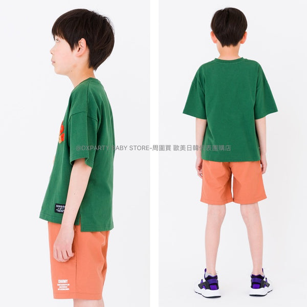 日本童裝 KANGOL 毛巾圖案短袖上衣 130-160cm 男童款/女童款 夏季 TOPS