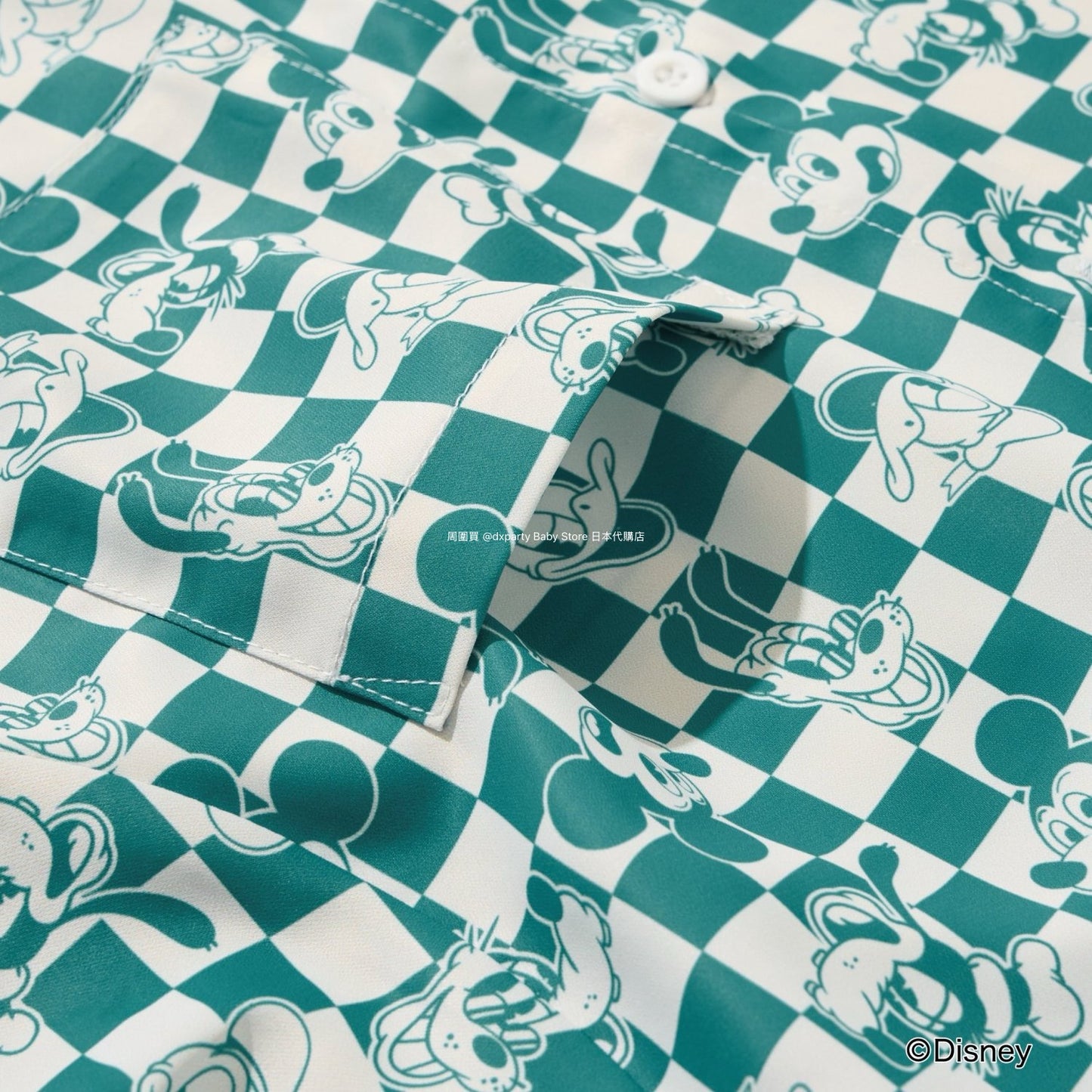 Japanese children's clothing b・R# x Diseny full-print shirt jacket 100-150cm boys'/girls' summer outerwear