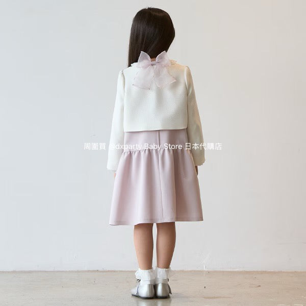 Japanese children's clothing pe#main dress two-piece suit 110-130cm girls summer dress outerwear interview / banquet / performance