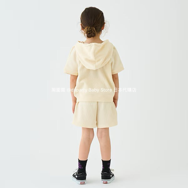 Japanese children's clothing mini#ML waffle shorts 90-140cm boys/girls summer PANTS