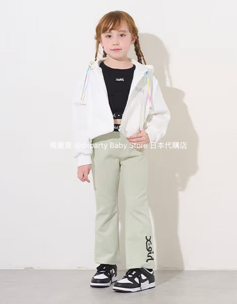 Japanese children's clothing X-girl Stages flared pants 80-140cm girls summer PANTS