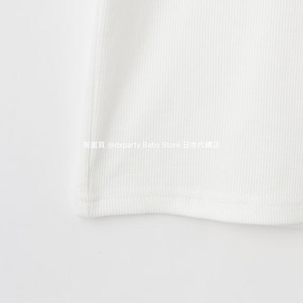 Lovetoxic Japanese children's clothing fake two-piece off-the-shoulder shirt 130-160cm girls summer TOPS