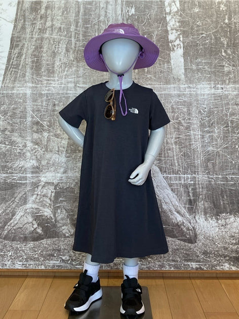 Japanese TNF UV Protection and Anti-static Heat Protection Dress (100-120cm) for Girls Summer