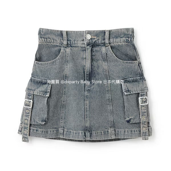 Lovetoxic Japanese Children's Clothing Work Skirt 140-170cm Girls Summer SKIRTS