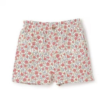 Japanese children's clothing pe#main anti-fouling series casual shorts 80-130cm girls' summer PANTS