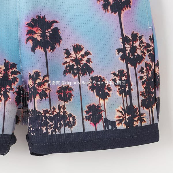 Japanese XLARGE KIDS Palm Tree Shorts 90-140cm Boys Summer PANTS