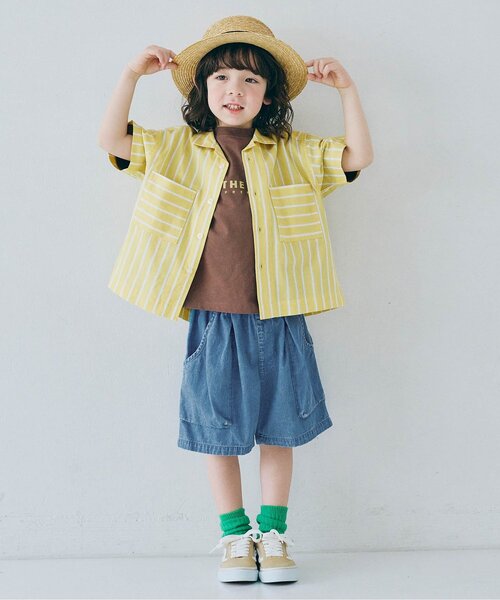 現貨區1-2日寄出--日本童裝 p.premier 牛仔短褲 110cm 男童款/女童款 夏季 PANTS