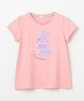 Japanese children's clothing aF#a325 3D printed top 90-160cm girls summer TOPS