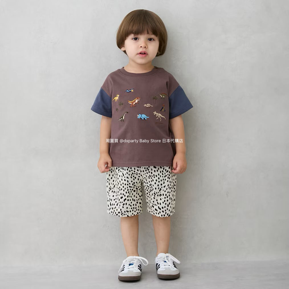 Japanese children's clothing pe#main casual shorts 80-130cm boys' summer PANTS
