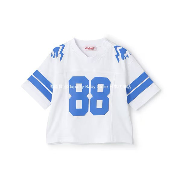 Japanese children's clothing mini #ML anti-fouling series waterproof series sports tops 90-140cm boys'/girls' summer TOPS