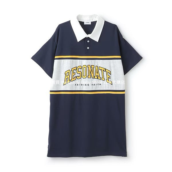 Lovetoxic Quick-Drying Rugby Polo Dress (140-170cm) for Girls (Summer Dress)