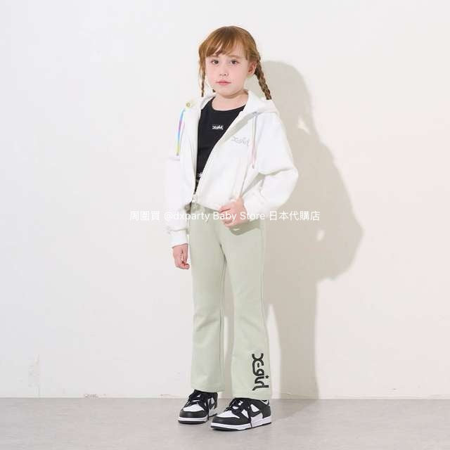 Japanese children's clothing X-girl Stages flared pants 80-140cm girls summer PANTS