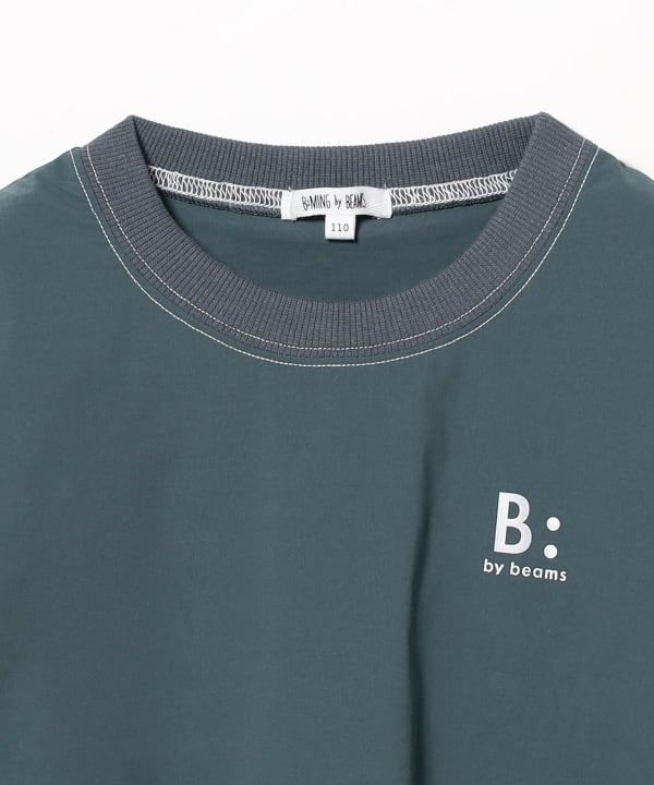 Japanese children's clothing B:MING by BEAMS waterproof series short-sleeved tops 100-150cm boys' summer TOPS