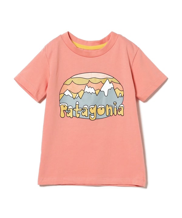 Japanese children's clothing B:MING by BEAMS patagonia short-sleeved tops for boys and girls aged 3-5 years old summer TOPS