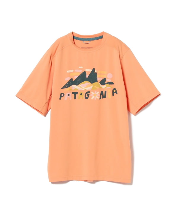 Japanese children's clothing B:MING by BEAMS Patagonia quick-drying series UV protection short-sleeved tops for boys and girls aged 5-14 years old summer TOPS
