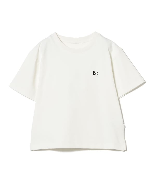 Japanese children's clothing B:MING by BEAMS printed logo top 100-140cm boys' summer TOPS