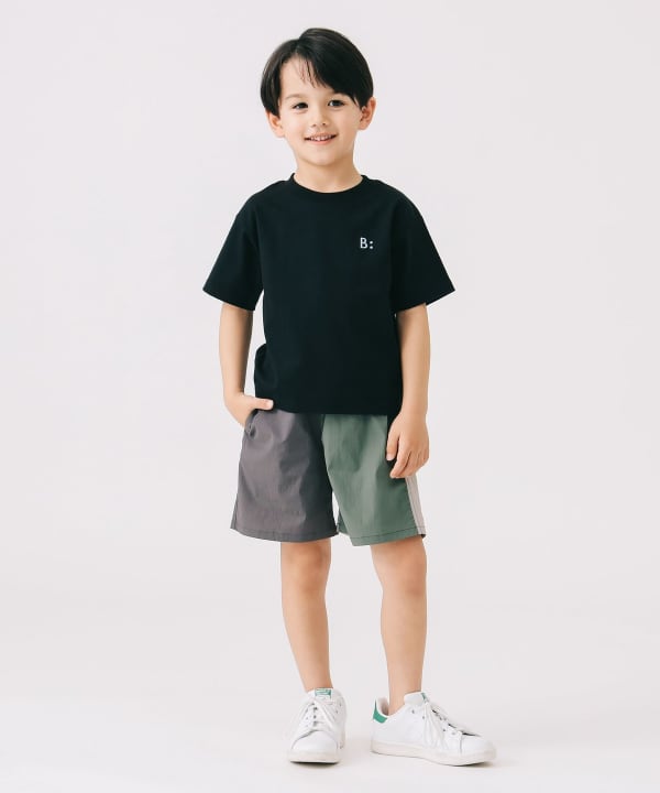 Japanese B:MING by BEAMS Embroidered Logo Tops (100-140cm) for Boys (Summer)