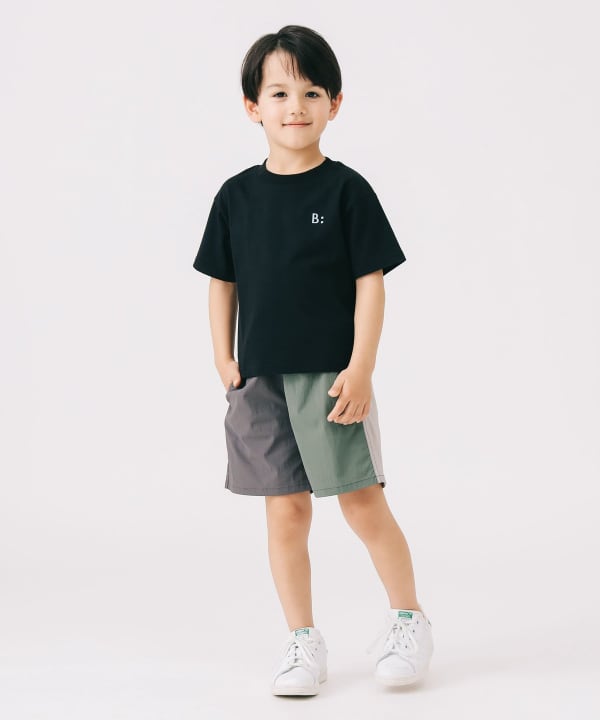 Japanese B:MING by BEAMS Embroidered Logo Tops (100-140cm) for Boys (Summer)