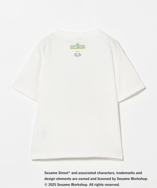 B:MING by BEAMS FRUIT OF THE LOOM Sesame Street Print Top (100-140cm) for Boys and Girls (Summer)