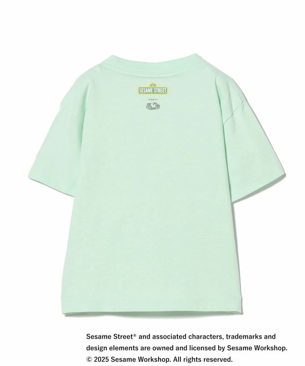 B:MING by BEAMS FRUIT OF THE LOOM Sesame Street Print Top (100-140cm) for Boys and Girls (Summer)