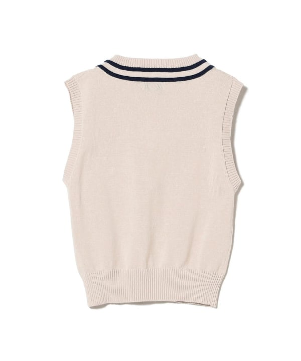 Japanese children's clothing B:MING by BEAMS knitted vest 100-130cm boys' summer TOPS interview/banquet/performance