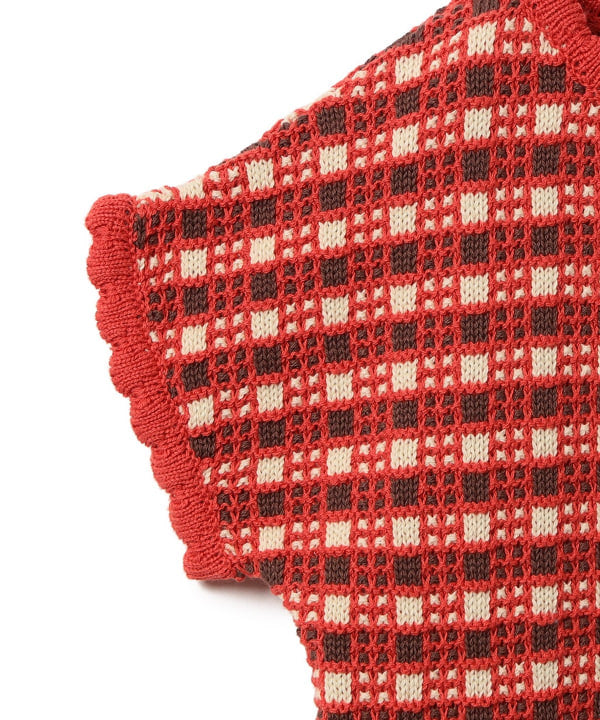 Japanese children's clothing B:MING by BEAMS knitted top 90-140cm girls summer TOPS